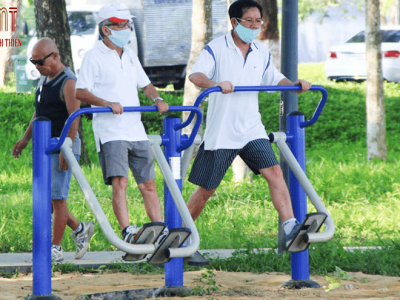 Máy tập thể thao ngoài trời giá rẻ tại tp HCM