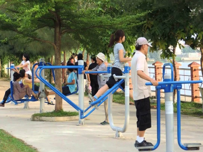 Xưởng sản xuất thiết bị thể dục công viên giá rẻ tại TPHCM
