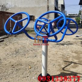 Máy tập vai đôi ngoài trời